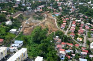 Glissement de terrain en Martinique Morne Calebasse (2011,BRGM)